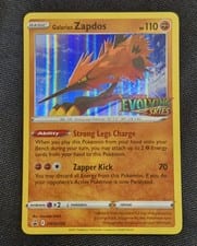 SWSH Black Star Promos Galarian Zapdos #SWSH124 card
