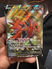 Chilling Reign Galarian Zapdos V #173 card