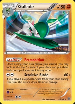 2015 BREAKthrough Gallade #84 card