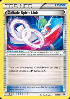 Roaring Skies Gallade Spirit Link #83 card