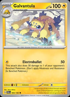 Paradox Rift Galvantula #65 card