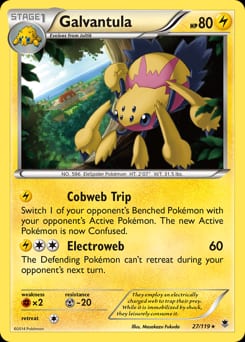 Phantom Forces Galvantula #27 card