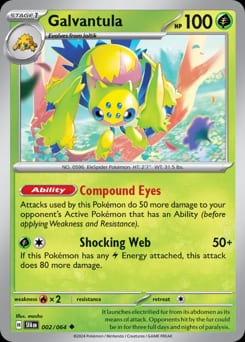 Shrouded Fable Galvantula #2 card