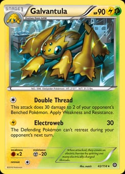 Steam Siege Galvantula #42 card