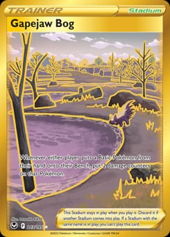 2022 Silver Tempest Gapejaw Bog #213 card