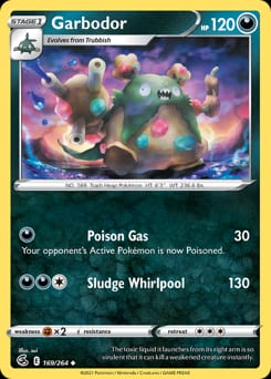 Fusion Strike Garbodor #169 card