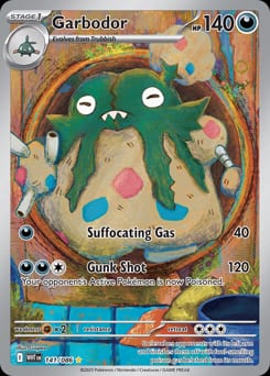 2025 White Flare Garbodor #141 card