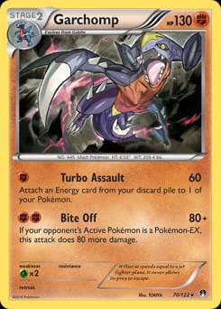 2016 BREAKpoint Garchomp #70 card