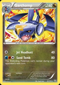 2012 Dragons Exalted Garchomp #91 card