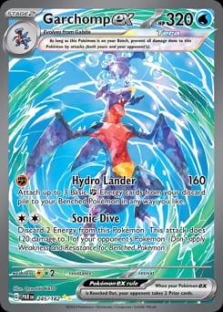 Paradox Rift Garchomp ex #245 card