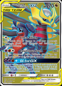 Unified Minds Garchomp & Giratina-GX #228 card