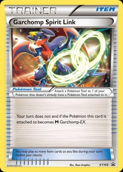 XY Black Star Promos Garchomp Spirit Link #XY169 card