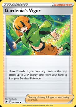 Astral Radiance Gardenia's Vigor #143 card