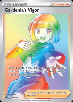 Astral Radiance Gardenia's Vigor #202 card