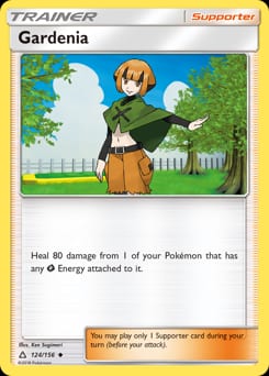 Ultra Prism Gardenia #124 card
