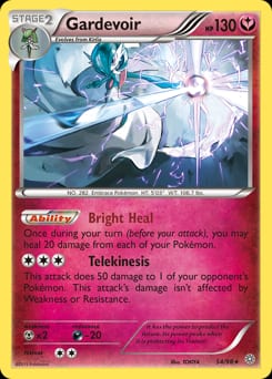 2015 Ancient Origins Gardevoir #54 card