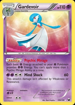 Dark Explorers Gardevoir #109 card