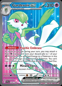 Scarlet & Violet Gardevoir ex #228 card