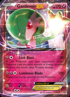 Steam Siege Gardevoir-EX #78 card
