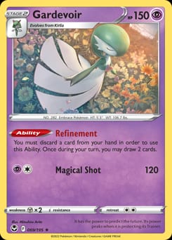 2022 Silver Tempest Gardevoir #69 card