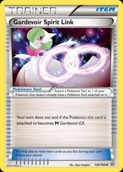 Primal Clash Gardevoir Spirit Link #130 card