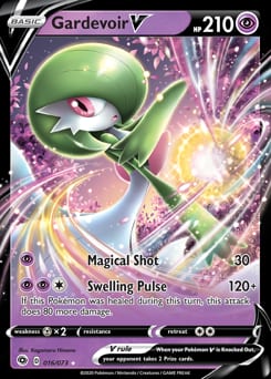 Champion's Path Gardevoir V #16 card