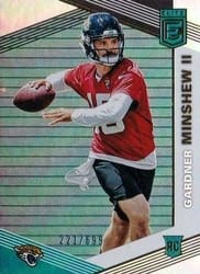 2019 Donruss Elite Base Set Gardner Minshew II #136 card