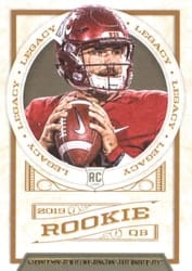 2019 Panini Legacy Base Set Gardner Minshew II #166 card