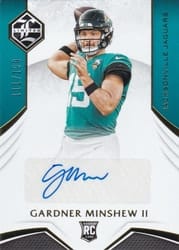 2019 Panini Limited Base Set Gardner Minshew II #181 card