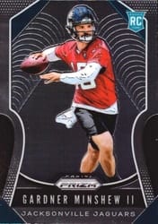 2019 Panini Prizm Base Set Gardner Minshew II #322 card