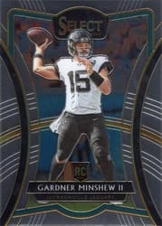 2019 Panini Select Base Set Gardner Minshew II #178 card