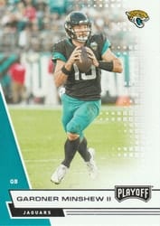 2020 Panini Playoff Base Set Gardner Minshew II #65 card