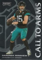 2020 Panini Playoff Call to Arms Gardner Minshew II #CA-15 card