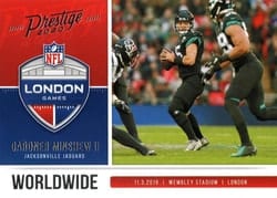 2020 Panini Prestige Worldwide Gardner Minshew II #WW-GM card