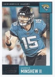 2020 Score Base Set Gardner Minshew II #108 card