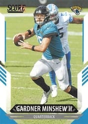 2021 Score Base Set Gardner Minshew II #172 card