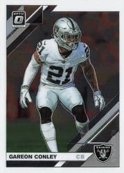 2019 Donruss Optic Base Set Gareon Conley #77 card