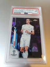 2019 Topps Chrome UEFA Champions League Sapphire Gareth Bale #64 card