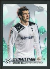 2025 Topps UEFA Ultimate Stage Chrome Gareth Bale #US-19 card