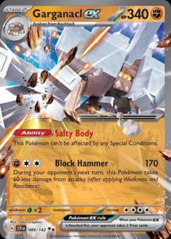 Stellar Crown Garganacl ex #89 card