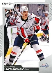 2020-21 O-Pee-Chee Base Set Garnet Hathaway #82 card