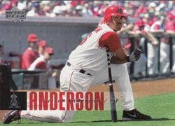 2006 Upper Deck Base Set Garret Anderson #10 card