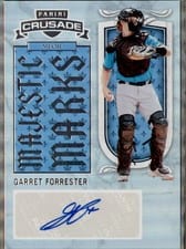 2025 Panini Crusade Majestic Marks Garret Forrester #20 card