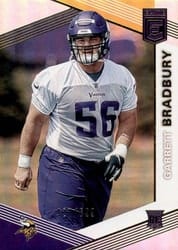 2019 Donruss Elite Base Set Garrett Bradbury #195 card