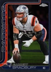 2025 Topps Chrome Base Set Garrett Bradbury #212 card