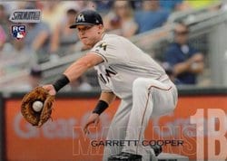 2018 Stadium Club Base Set Garrett Cooper #139 card