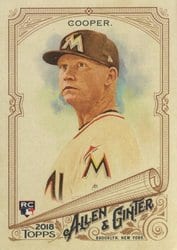 2018 Topps Allen & Ginter Base Set Garrett Cooper #199 card
