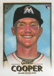 2018 Topps Gallery Base Set Garrett Cooper #21 card