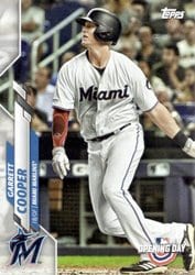 2020 Topps Opening Day Base Set Garrett Cooper #3 card