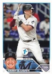 2023 Topps 1st Edition Base Set Garrett Cooper #321 card